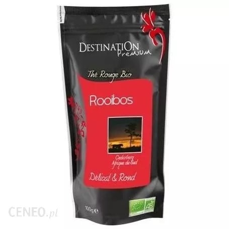 HERBATA CZERWONA LIŚCIASTA ROOIBOS BIO 100G