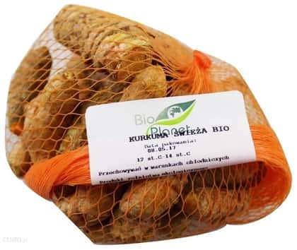 ŚWIEŻA KURKUMA BIO OKOŁO 0,10KG